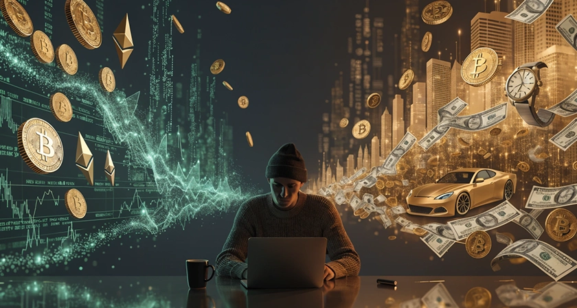 What Retail Investors Do With Crypto Gains: Reinvest in Stocks or Cash Out